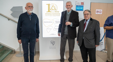 Dr Marian Hotloś, prof. Zbigniew Olszak, prof. Krzysztof Szajowski - fot. K. Wilma