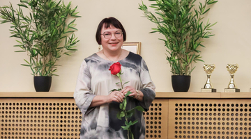 Prof. dr. hab. Urszula Foryś — Wykład:  W służbie medycyny — perspektywa onkologii matematycznej - fot. K. Mazur